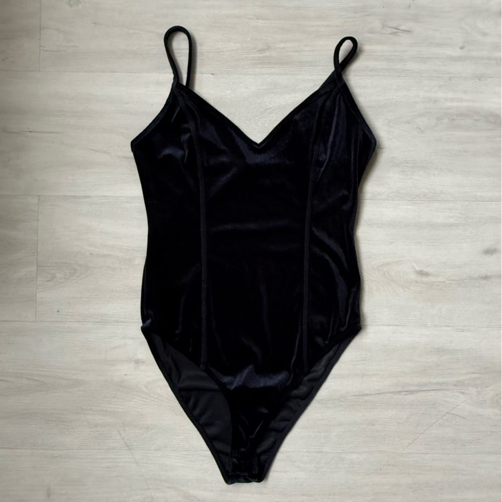 Forever 21 Velvet Body Suit